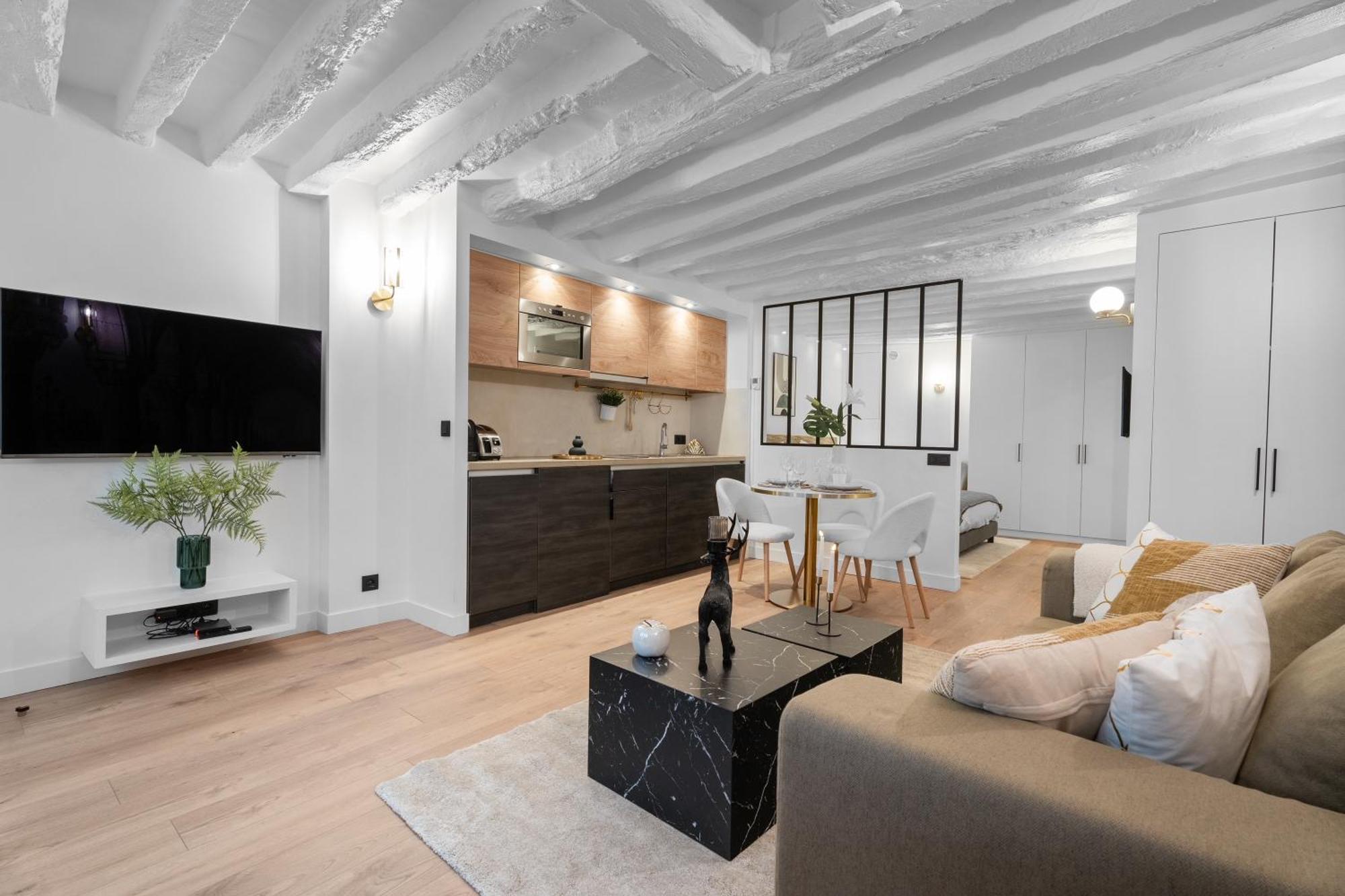 Appartement Quartier Notre Dame à Paris Extérieur photo