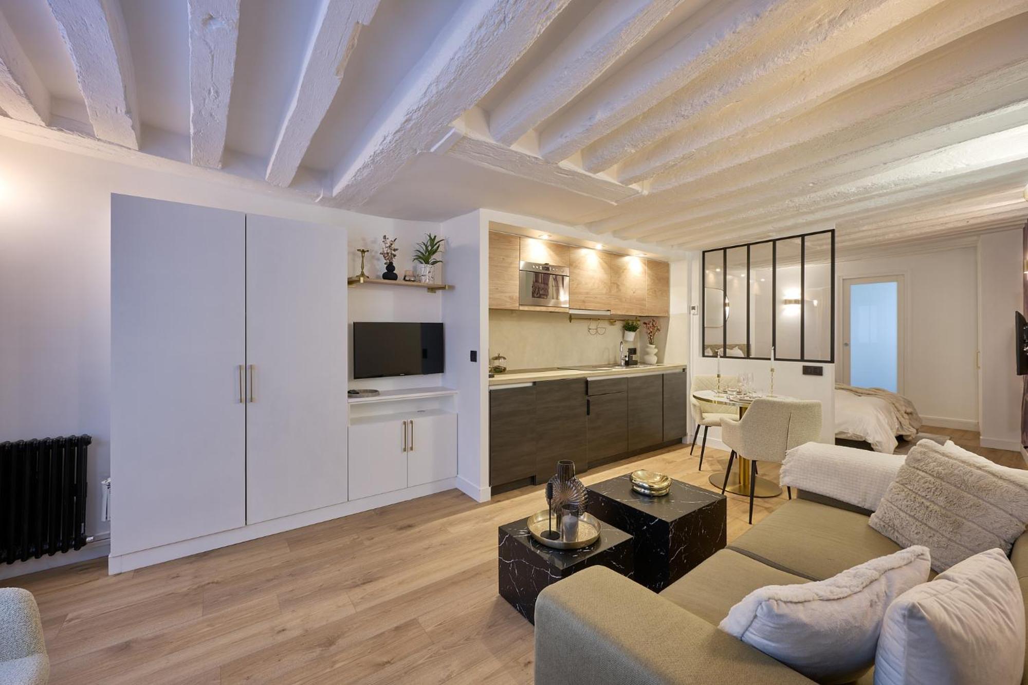 Appartement Quartier Notre Dame à Paris Extérieur photo