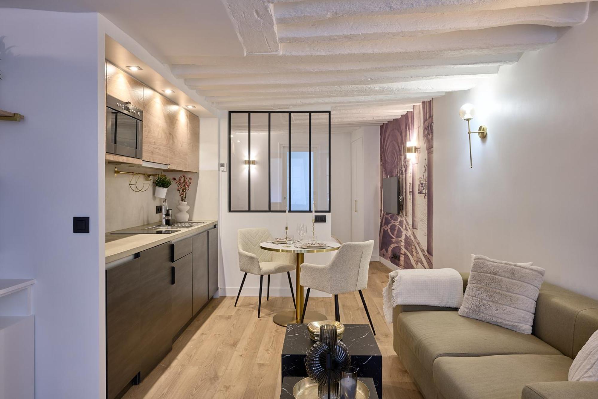 Appartement Quartier Notre Dame à Paris Extérieur photo