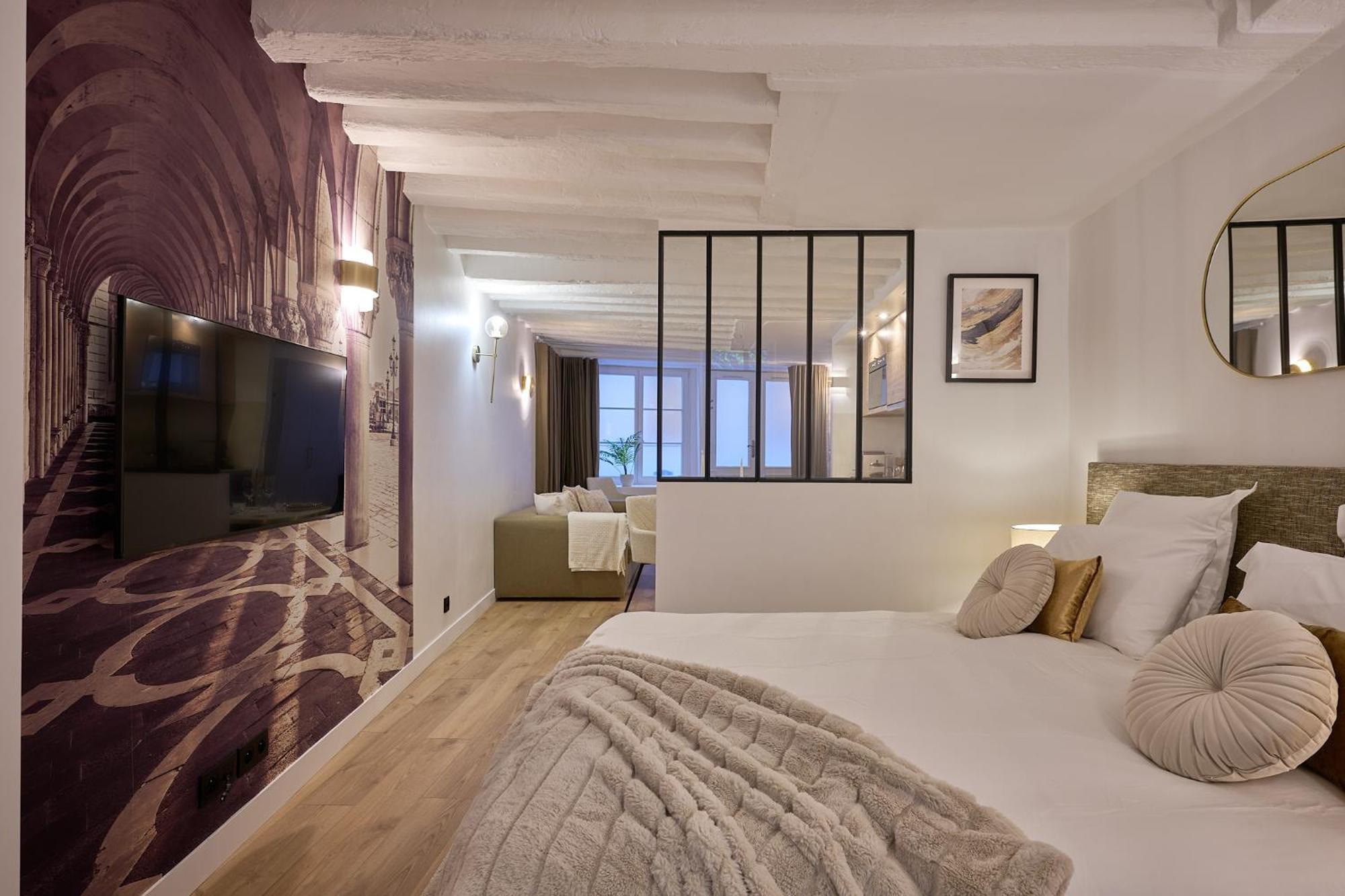 Appartement Quartier Notre Dame à Paris Extérieur photo